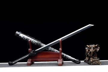 The Sandataiga Handmade Ninjato Manganese Steel